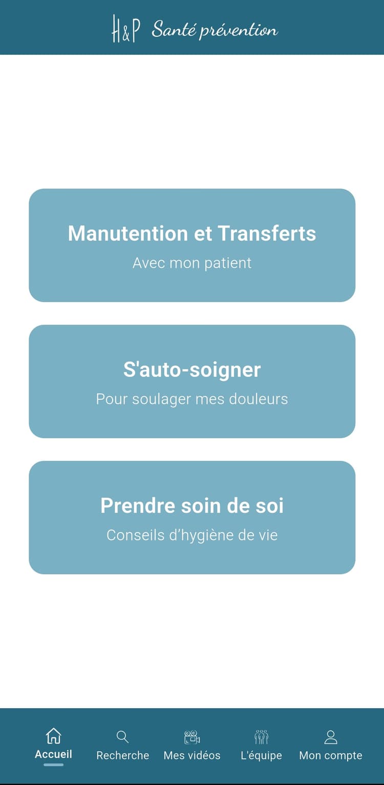Application HP Santé Prévention